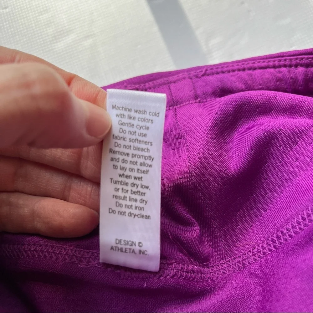 Athleta Purple Athletic Sprint Skort Size Small
